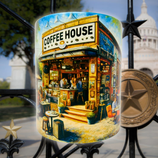 Austin Kaffeebecher Kunst Vorschau