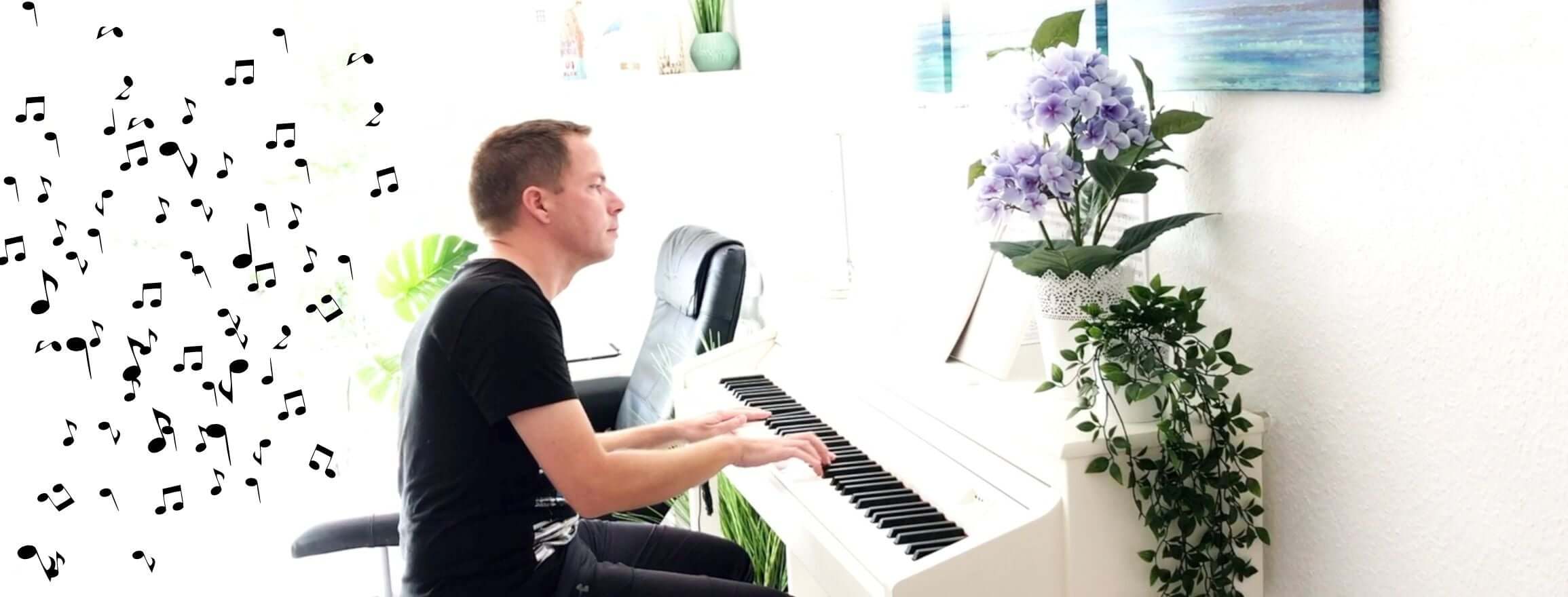 Pianist Stefan Berndt bei allen Musik-Streamingdiensten mit seinen Piano Cover Songs